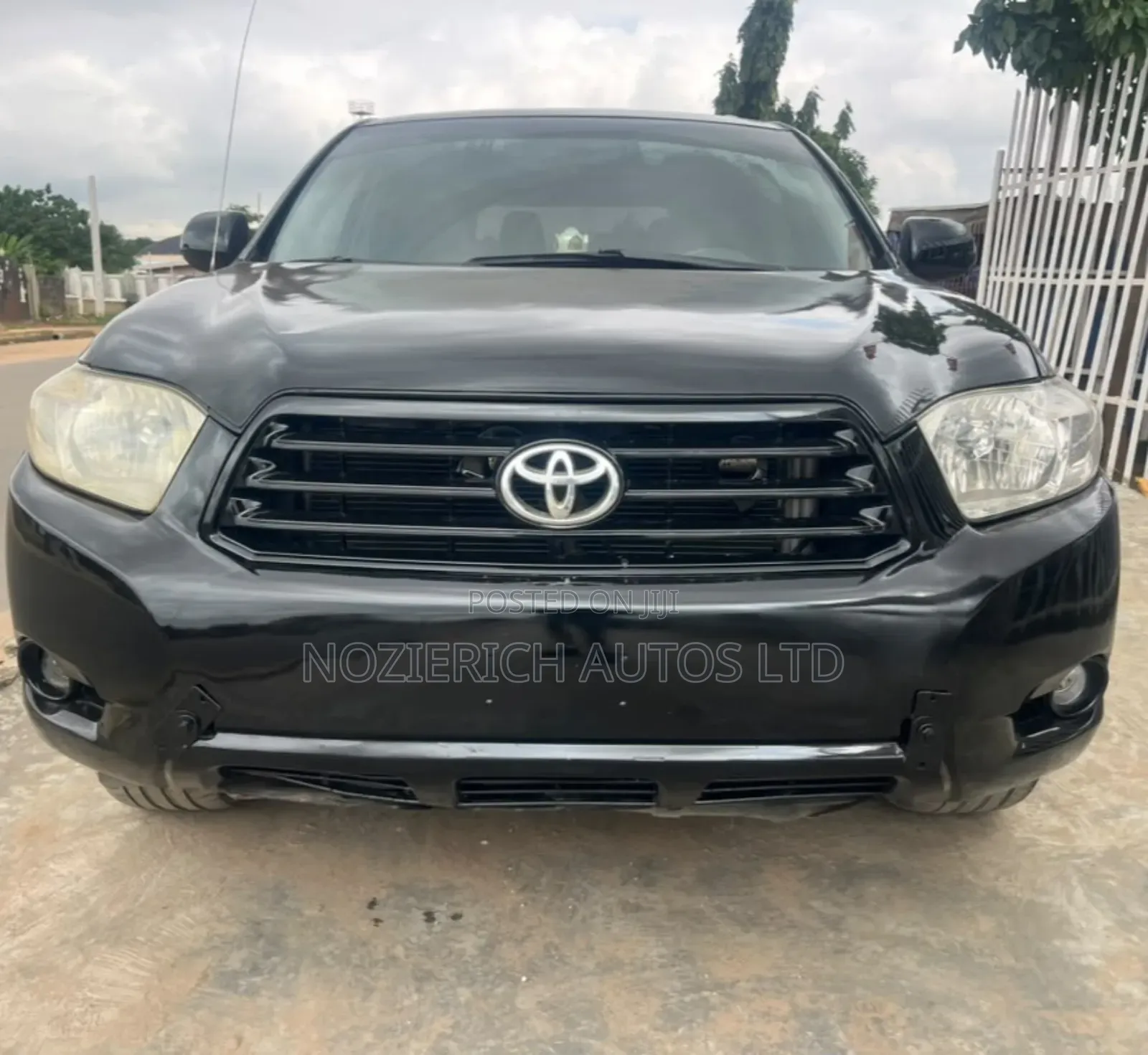 Toyota Highlander Limited 2008 Black