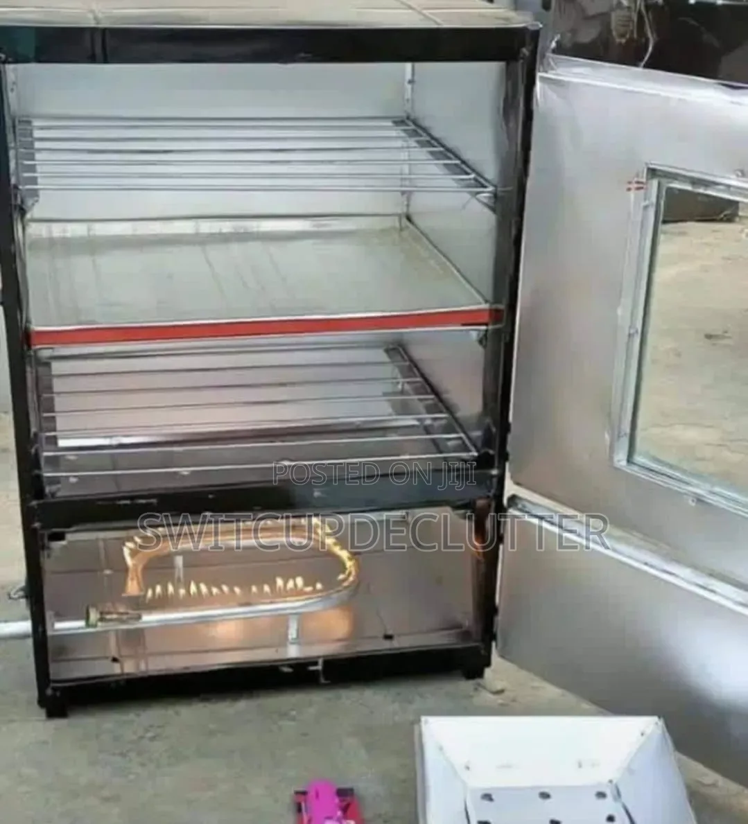 Charcoal and Gas Oven
