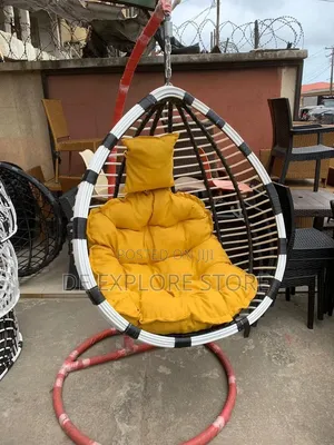 Black Swing Chair