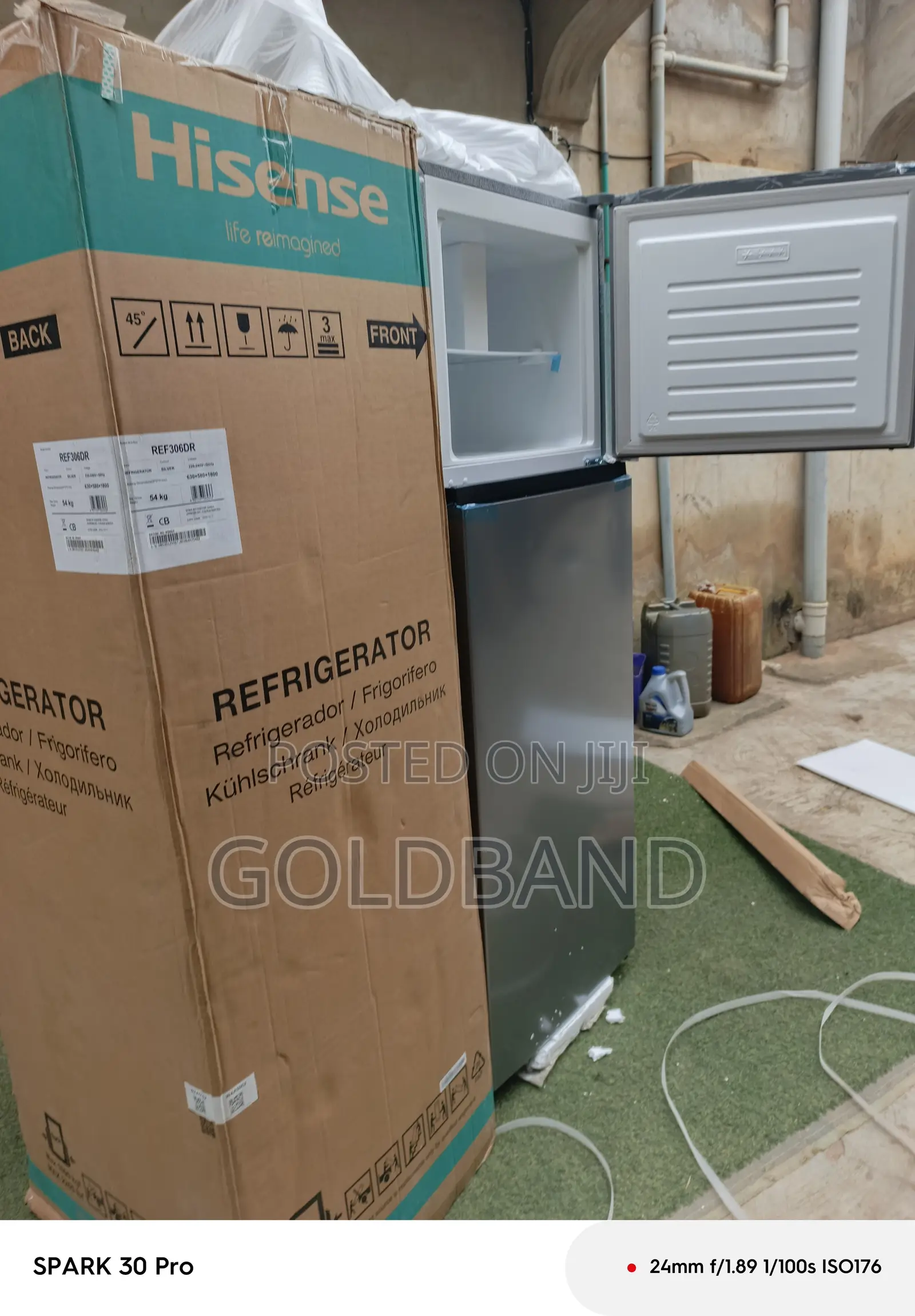 Hisense 306DR Refrigerator – Reliable Daily Cooling