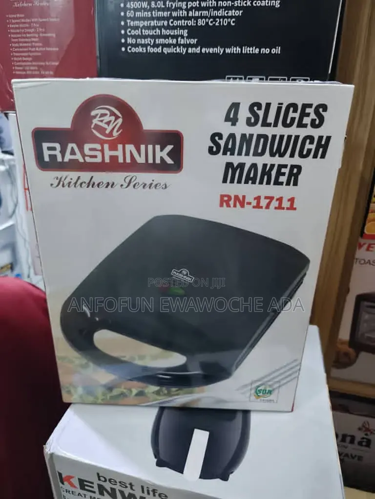 4-Face Sandwich Maker