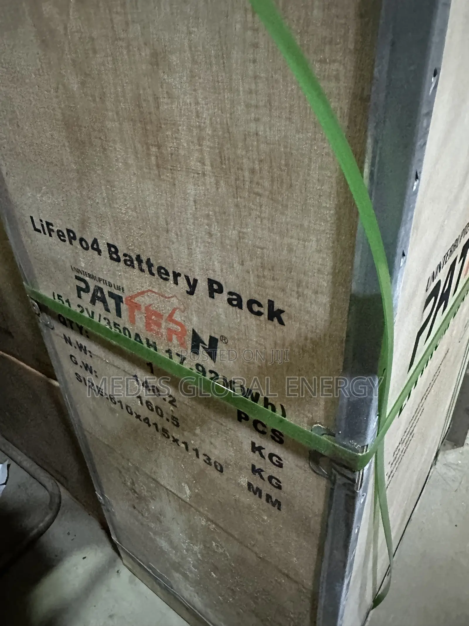 17.5kwh 51.2v Pattern Lithium Ion Battery