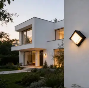 LED Indoor/Exterior Wall Fence Lamp