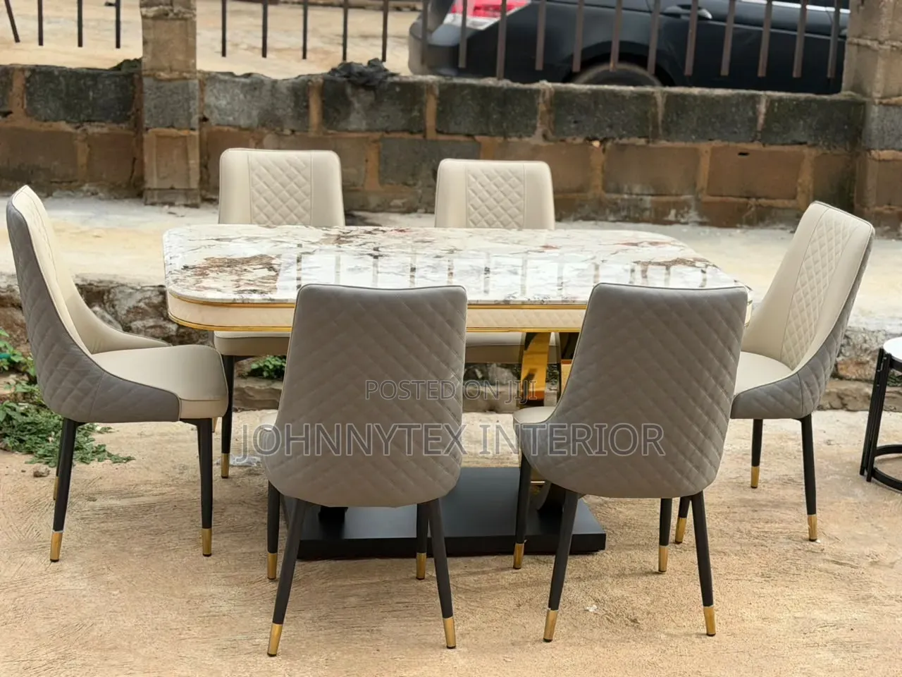 Dining Table Set and 4 Seaters