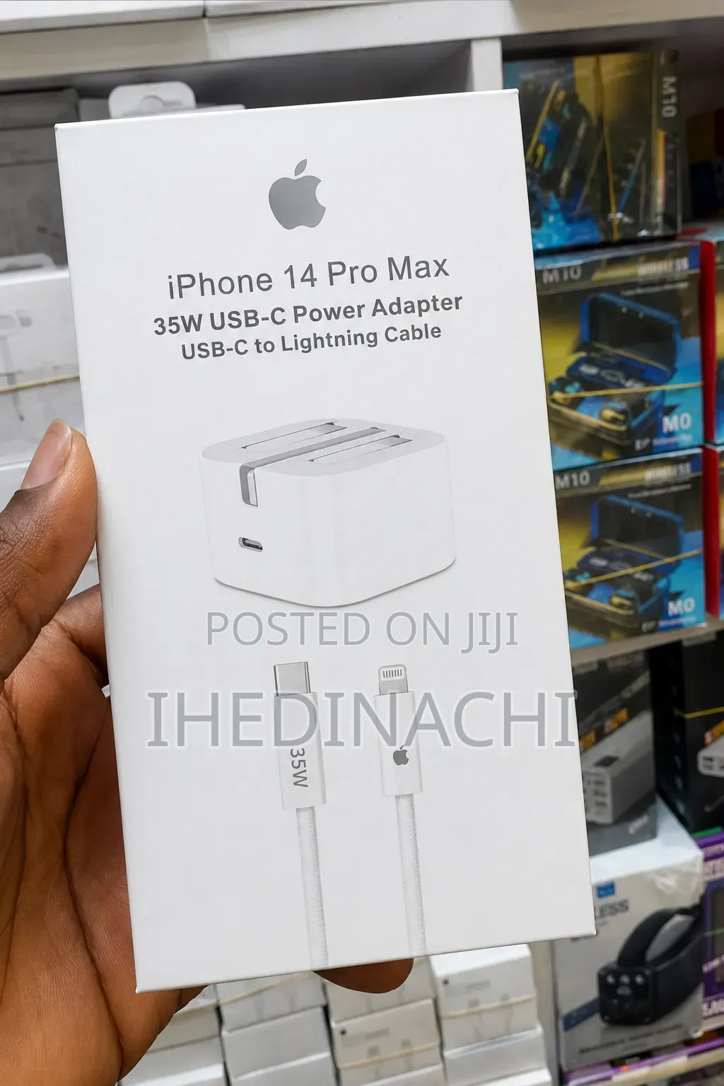 Original iPhone 14 Pro Max Charger 35watts USB C Power Adapter USB L