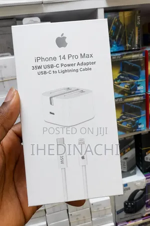Original iPhone 14 Pro Max Charger 35watts USB C Power Adapter USB L