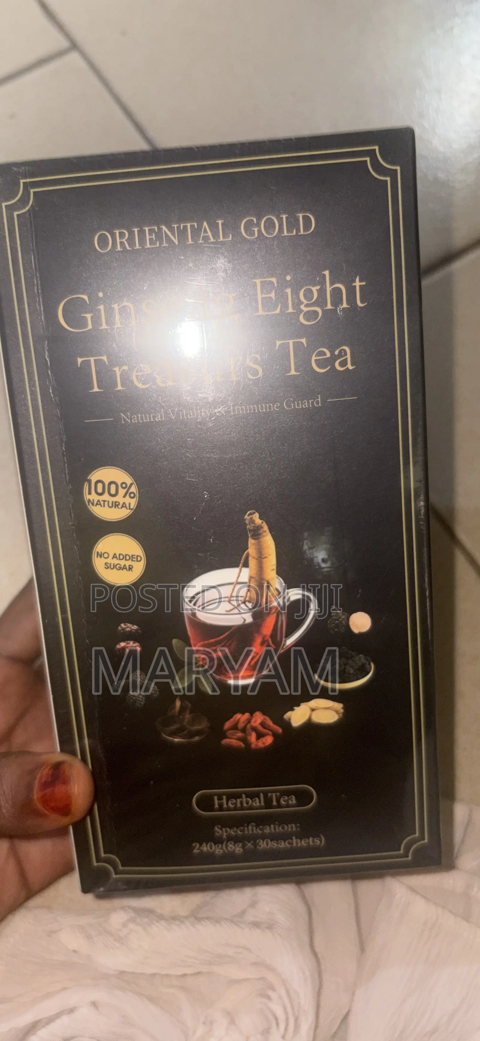 Gingsen Eight Treasure Chines Tea
