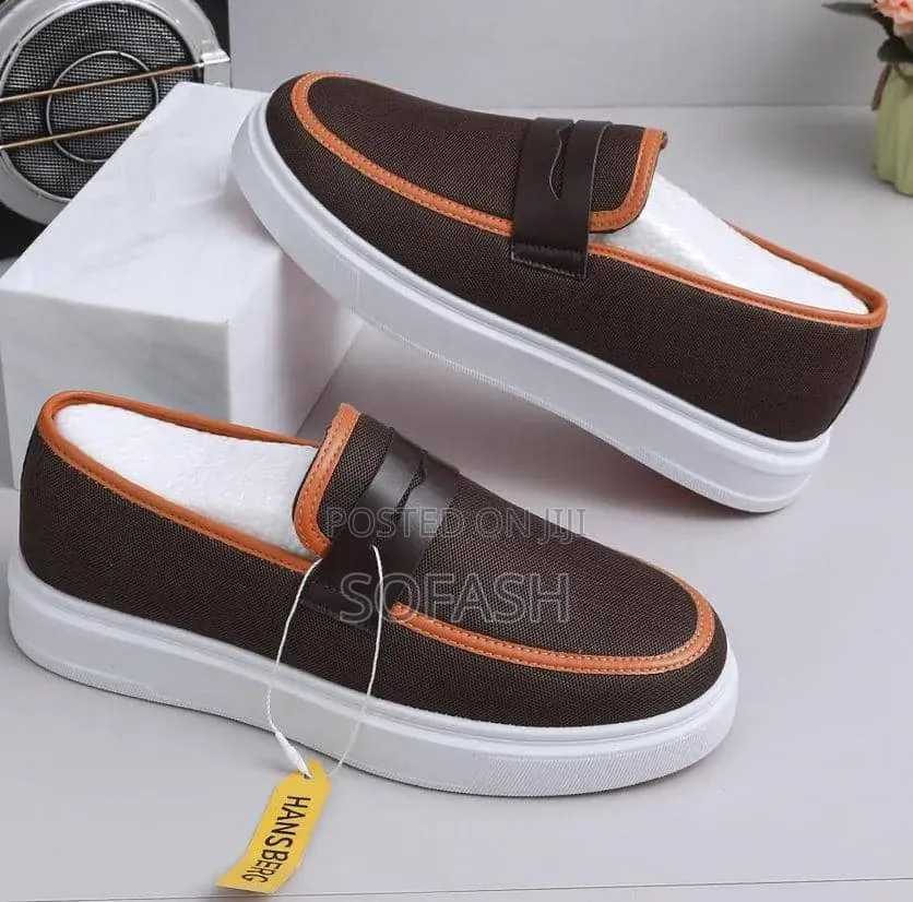 Canvas Penny Loafers