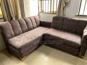 L-Shaped Sofa and Single Seater