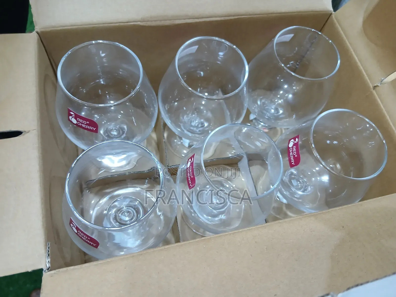 Goblet Glass Cup Set