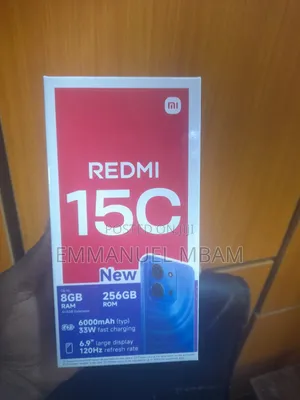 New Xiaomi Redmi 15C 4G 256 GB Blue