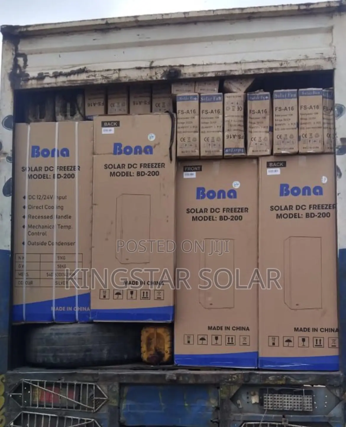 Bona Solar Dc Freezer Bd - 200l