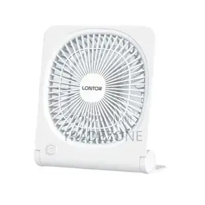 LONTOR 6 Inches Rechargeable Table Fan CTL-MF037-6