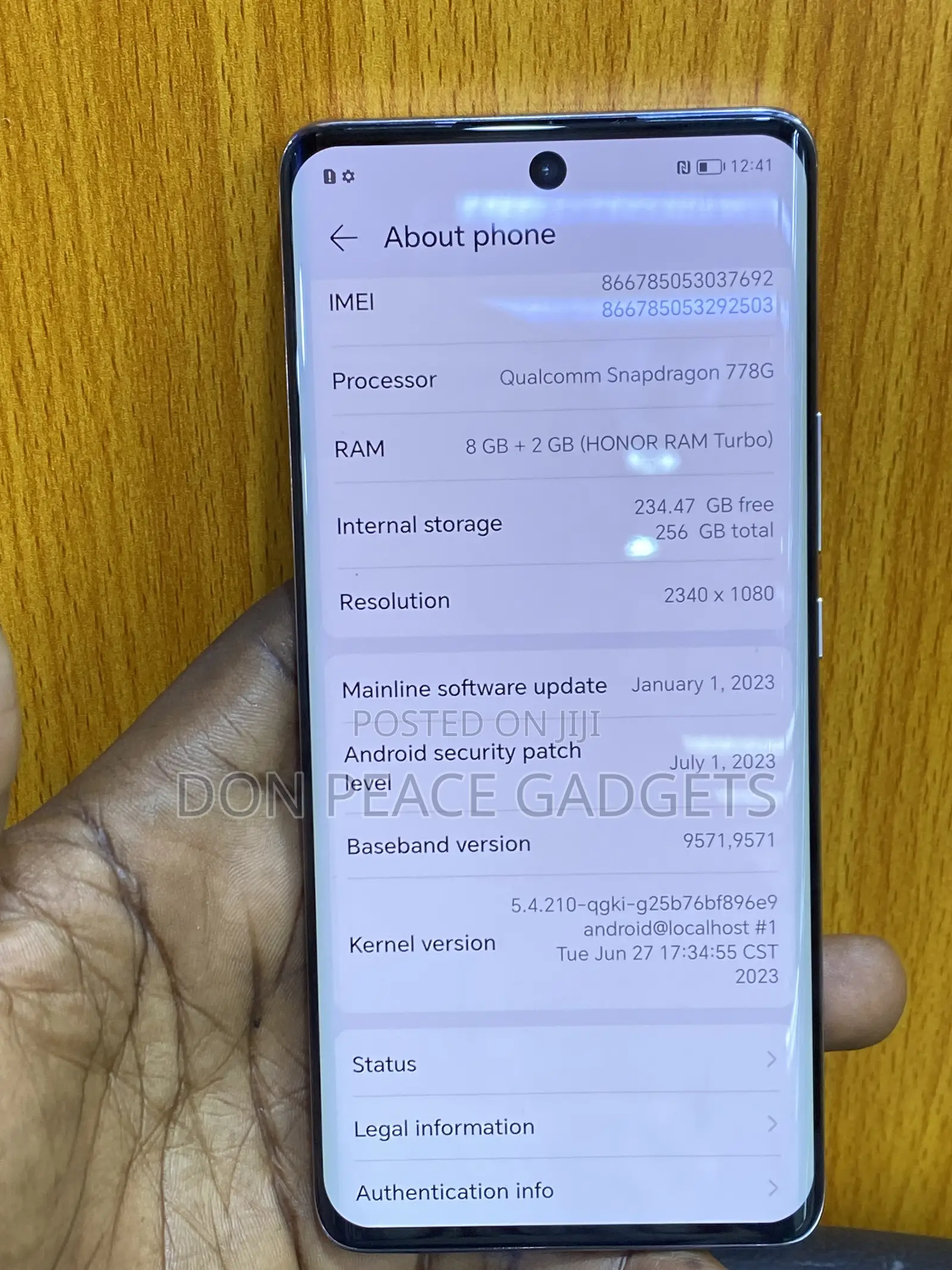 Honor 50 256 GB Silver
