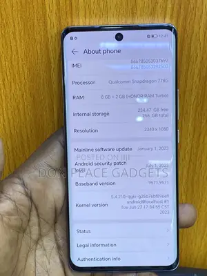 Honor 50 256 GB Silver