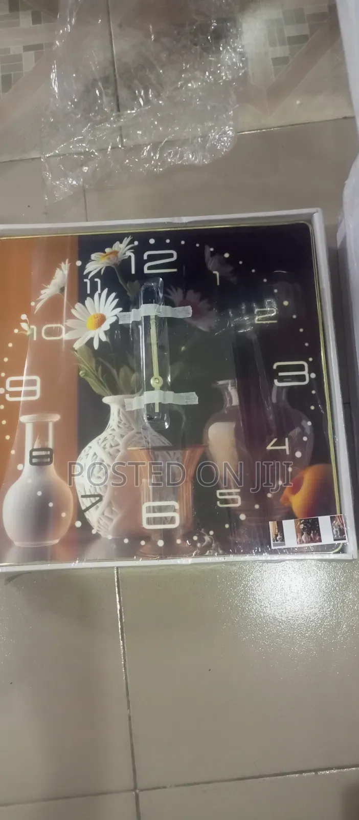 3 Piece Panoramic Design Wall Clock