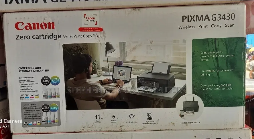 PIXMA G3430 Wireless Zero Cartridge Printer