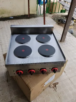 Industrial 4 Plate Electric Cooker