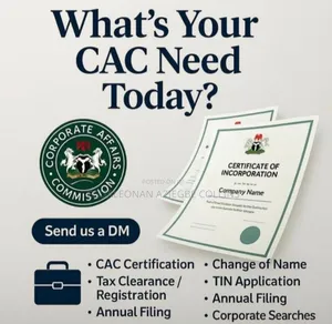 Cac Certificate, Nsitf Ecs Certificate, Pencom, Itf e.t C