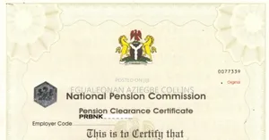 Cac Certificate, Nsitf Ecs Certificate, Pencom, Itf e.t C