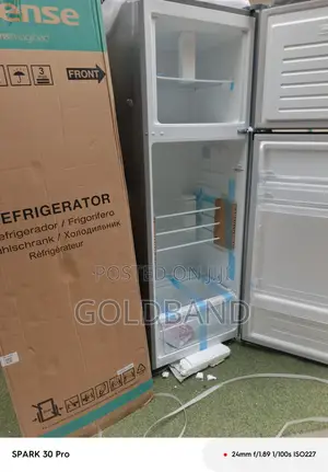 Hisense 306DR Fridge – Energy-Saving Double Door Model