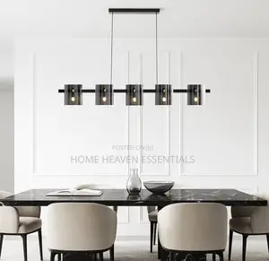 Modern Smoky Glass Chandeliers Lighting