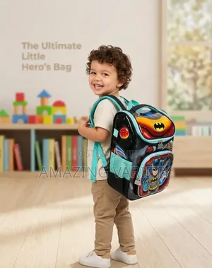 Children Toddlers Quality Character School Box Bag