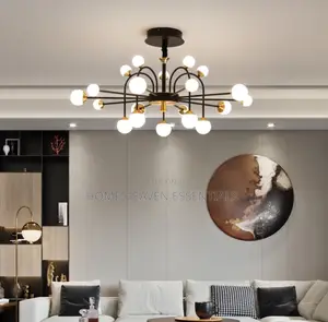 Modern Flush Mount Ceiling Chandelier Light
