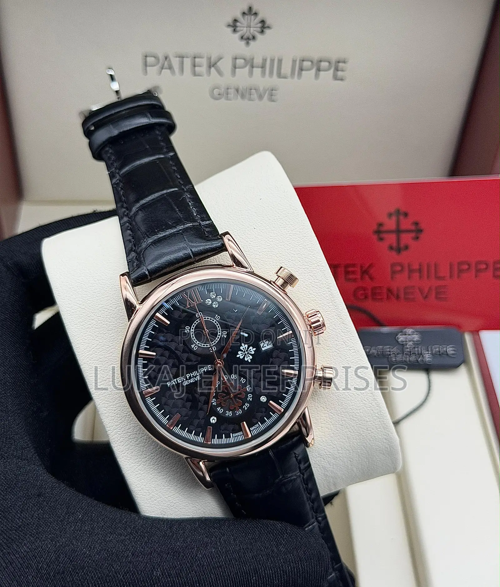 Patek Phillippe Geneve Leather