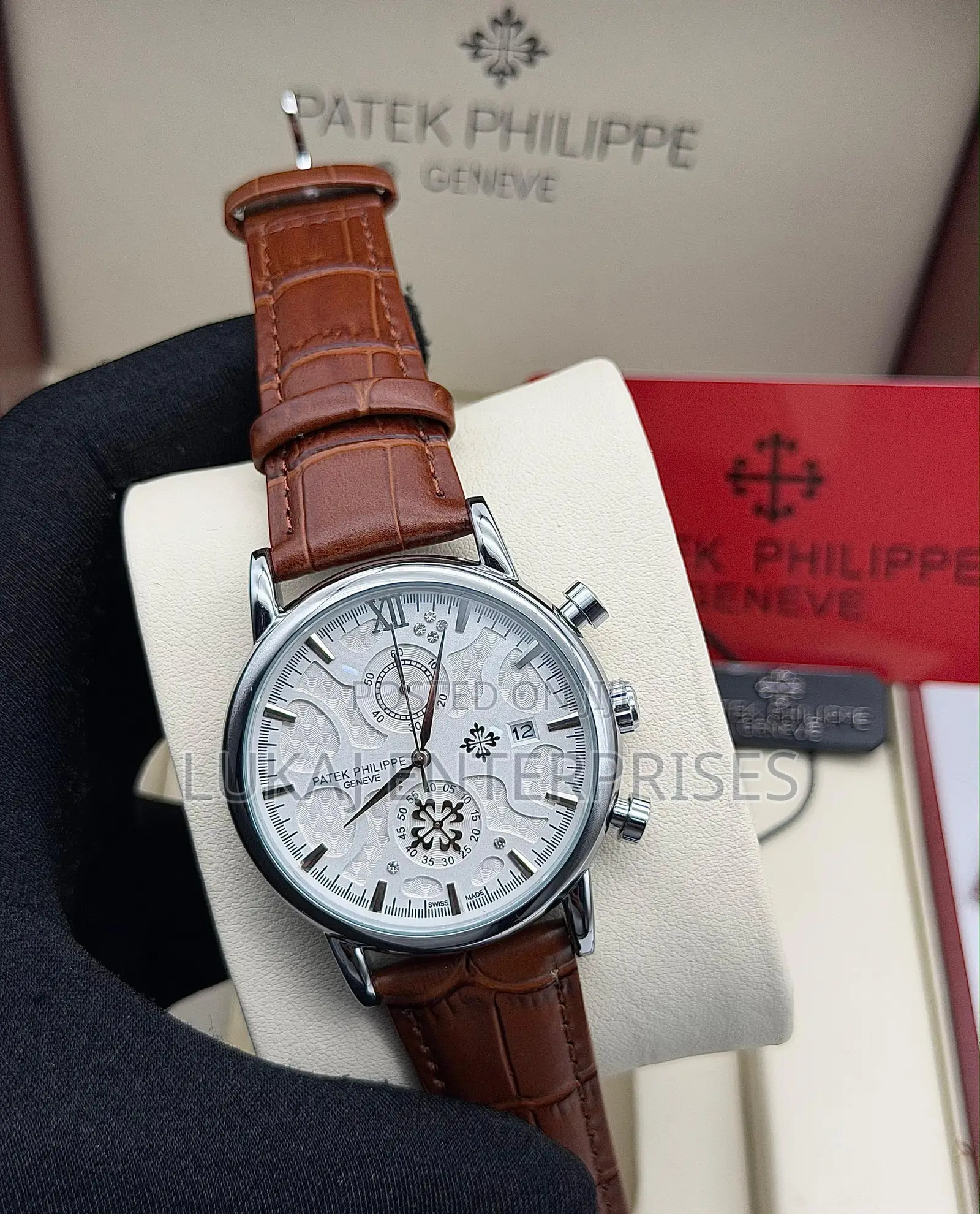 Patek Phillippe Geneve Leather