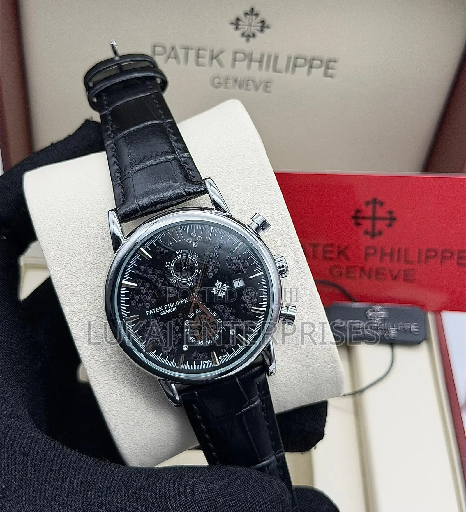 Patek Phillippe Geneve Leather