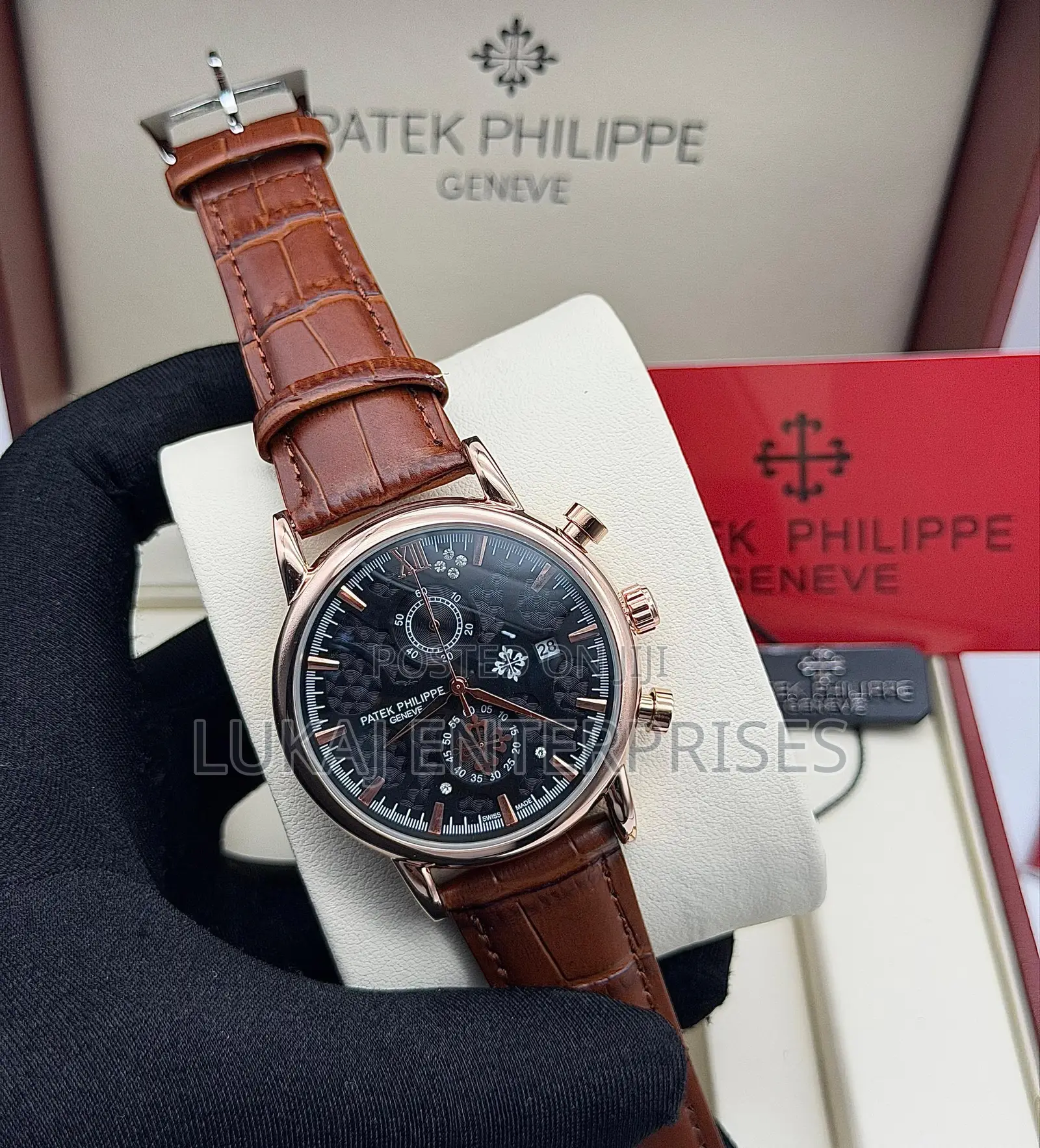 Patek Phillippe Geneve Leather