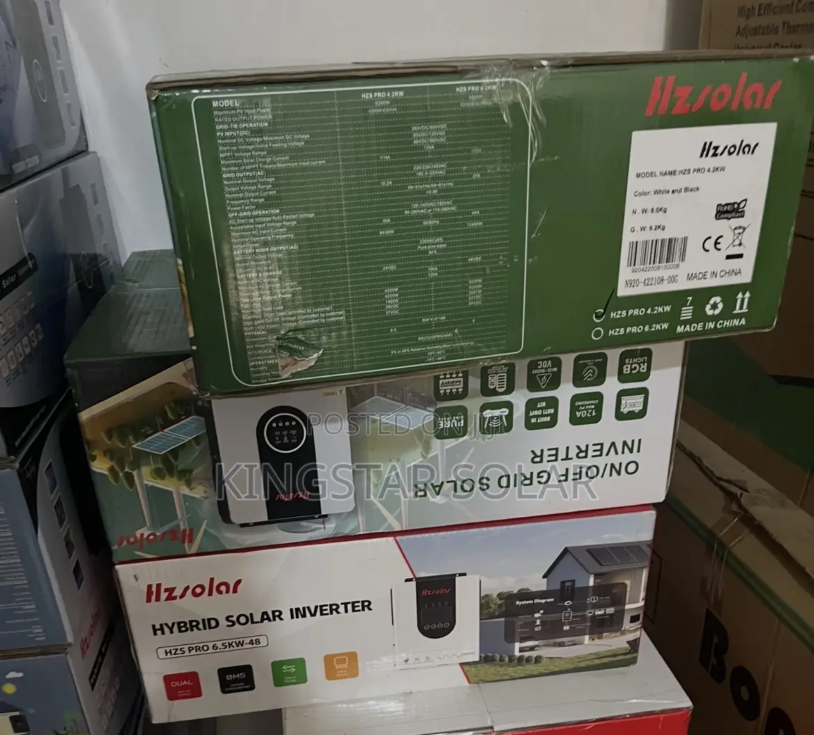 HzSolar 4.2KVA 24v Hybrid Inverter