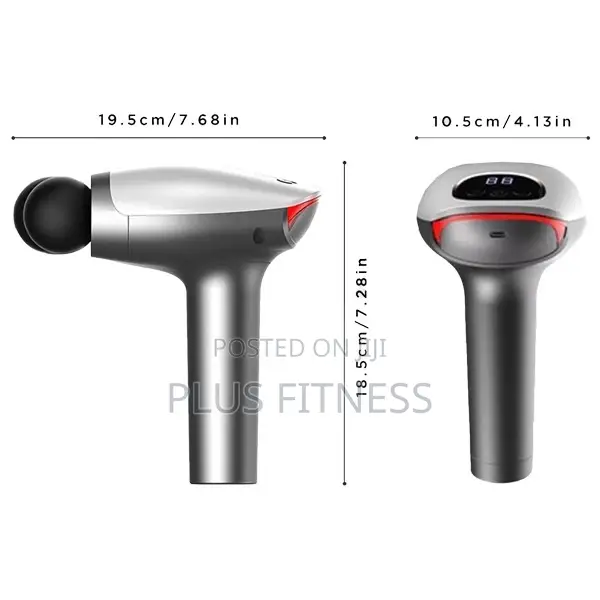 Double Head Massage Gun – Deep Tissue Massager