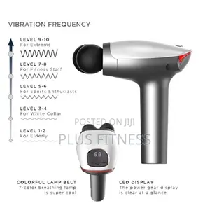 Double Head Massage Gun – Deep Tissue Massager