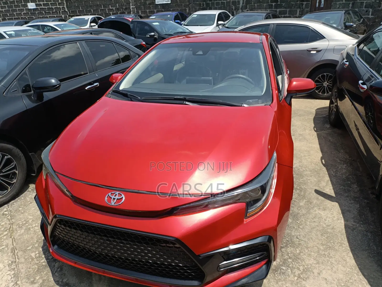 Toyota Corolla 2019 Red