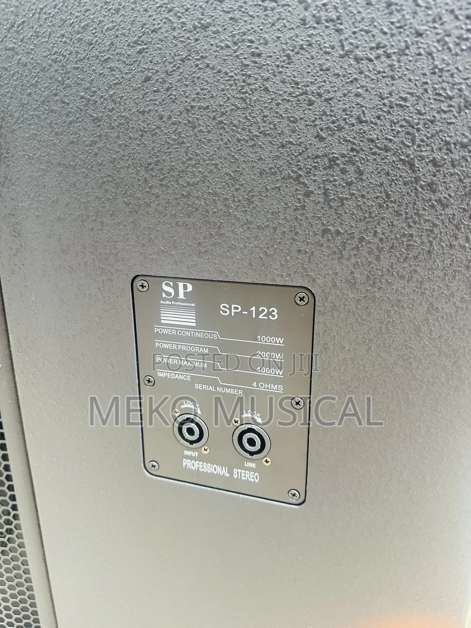 Full Range Speaker Sp123