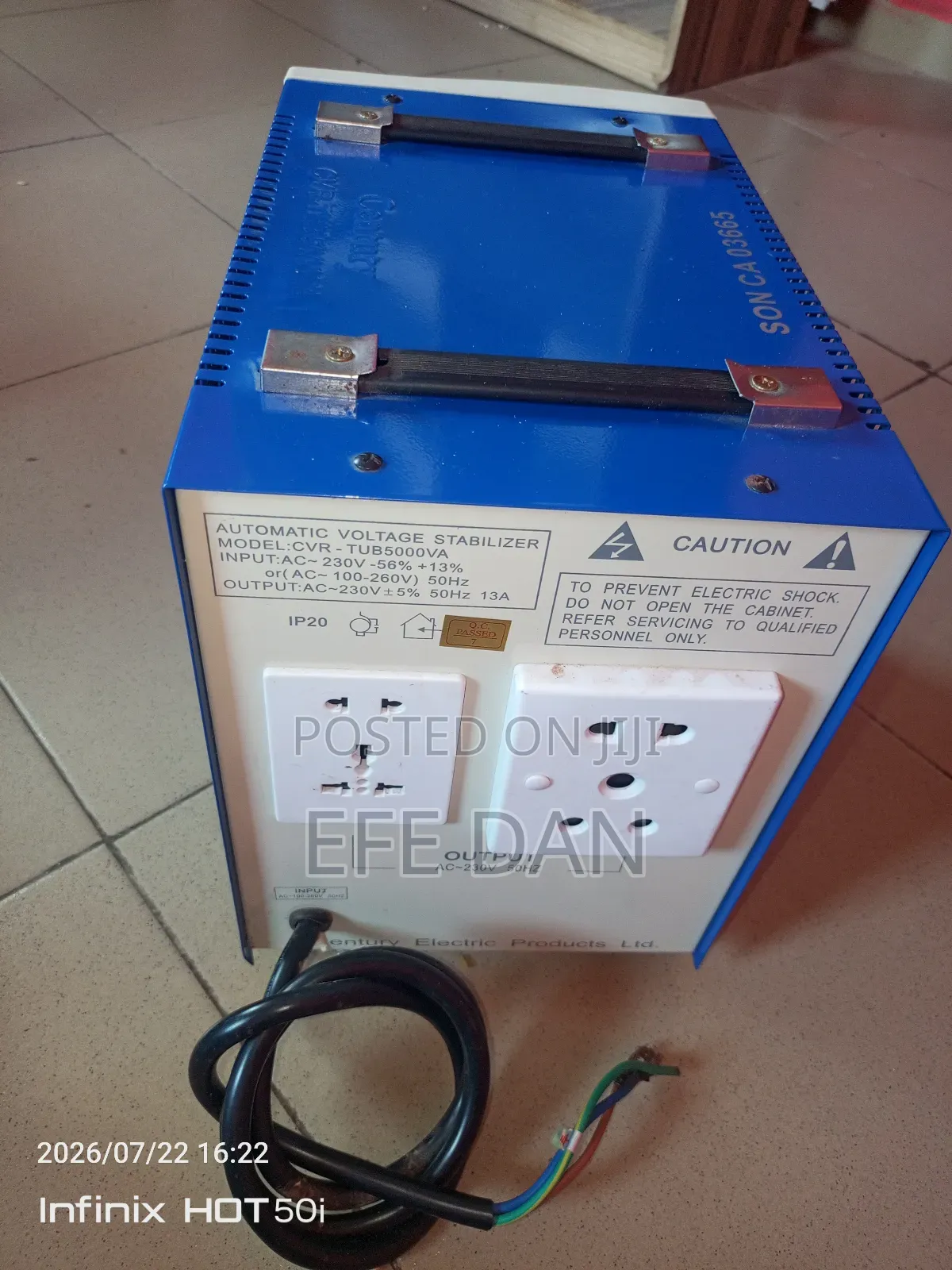 5000watts Stabilizer for Sale