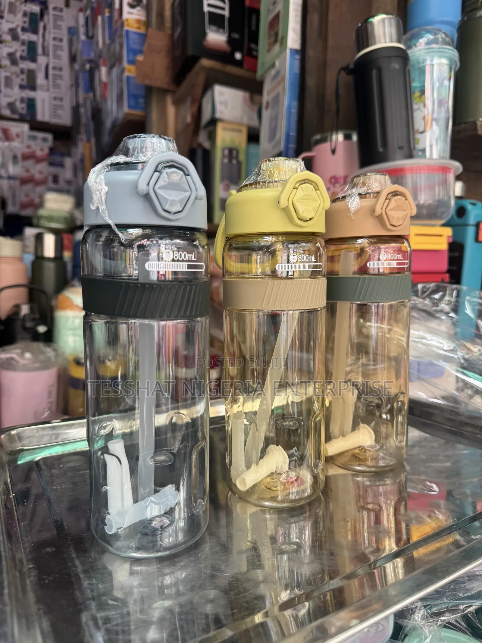 Water Bottle With Strap 800ml
