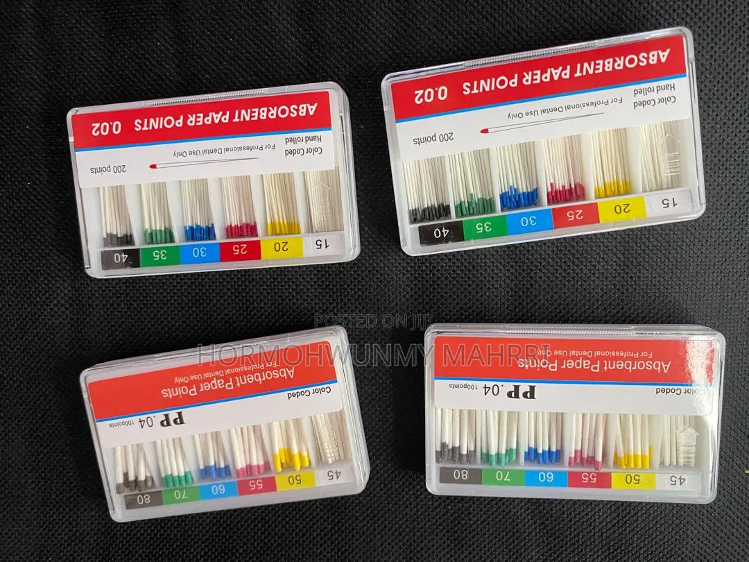 Gutta Percha and Absorbent Paper Points