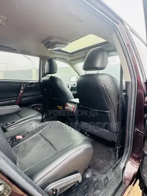 Toyota Highlander Limited 3.5l 4WD 2013 Burgundy