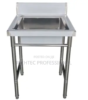 Commercial Single Bowl Stainless Steel Sink