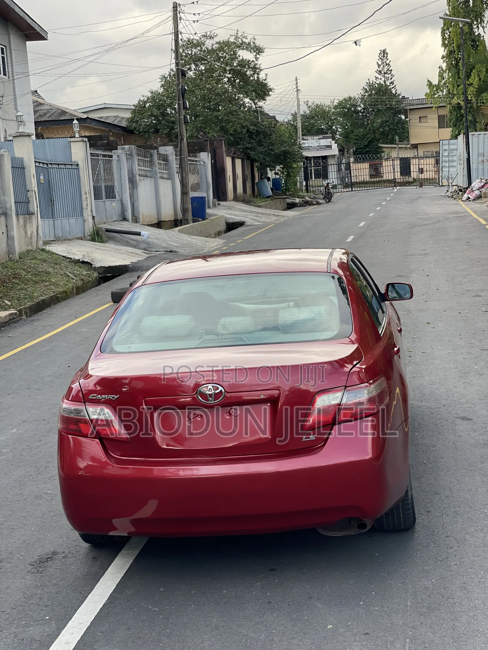 Toyota Camry 2009 Red