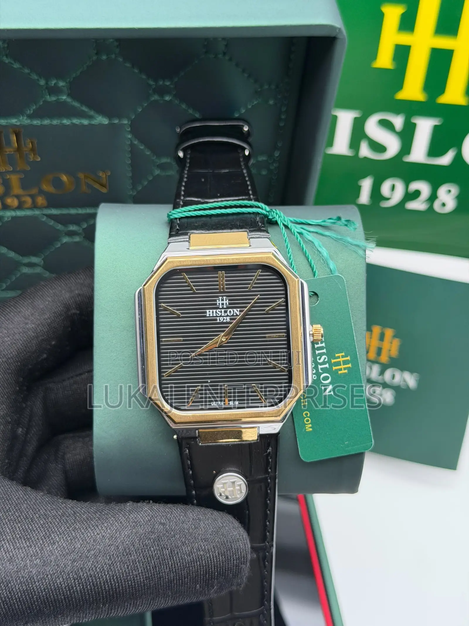 *Hislon Watch*!! Leather Strap