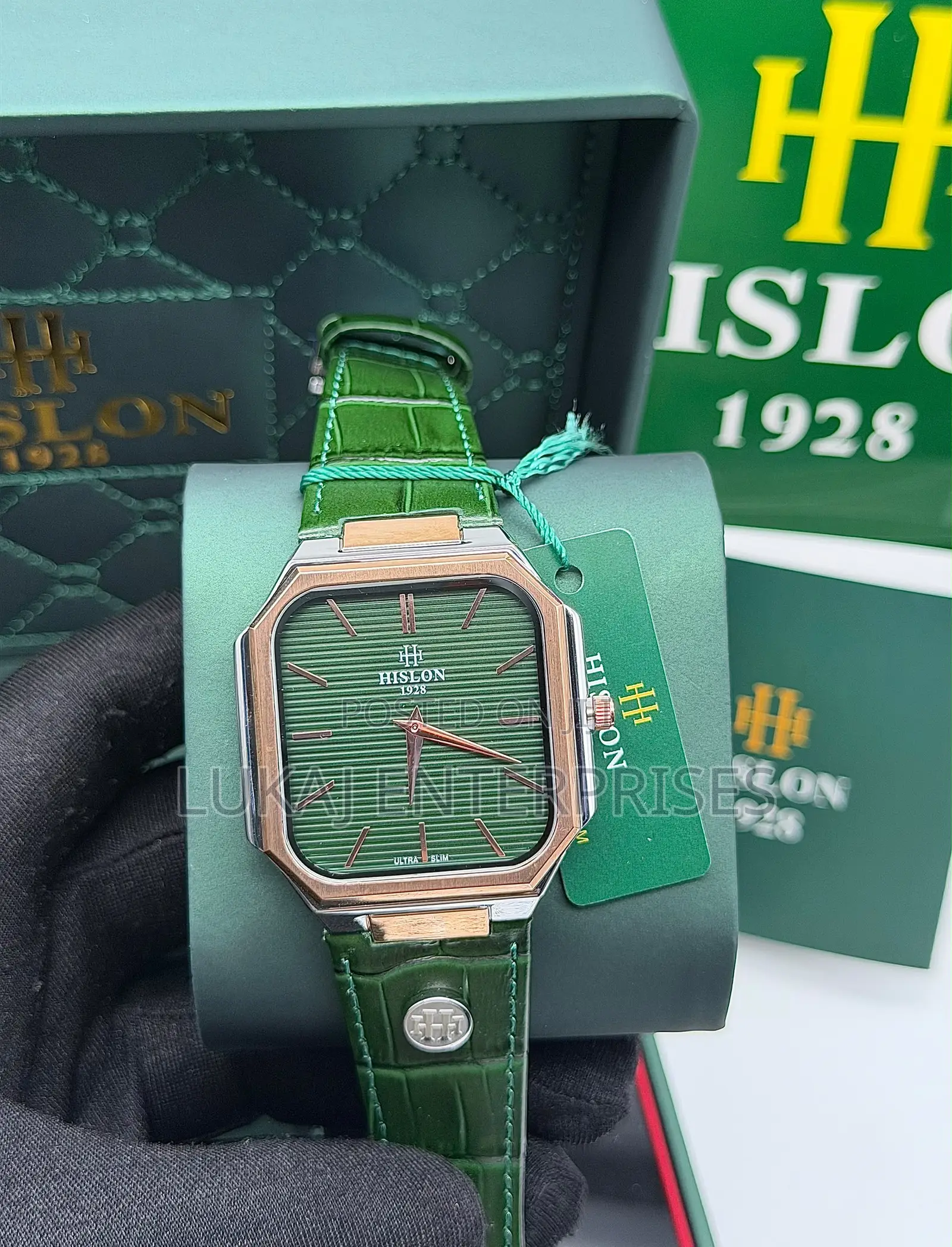 *Hislon Watch*!! Leather Strap