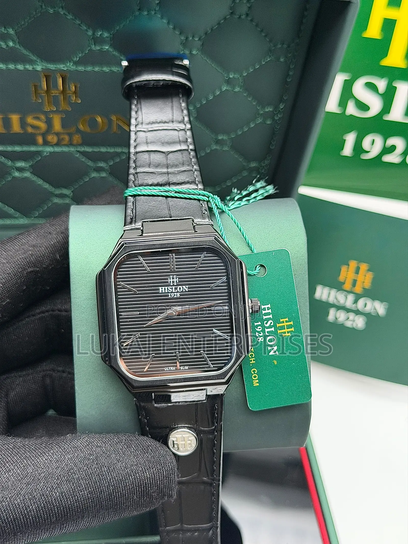 *Hislon Watch*!! Leather Strap