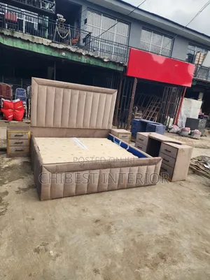 5ft Tall Padded 6by6 Complete Set of Bed.