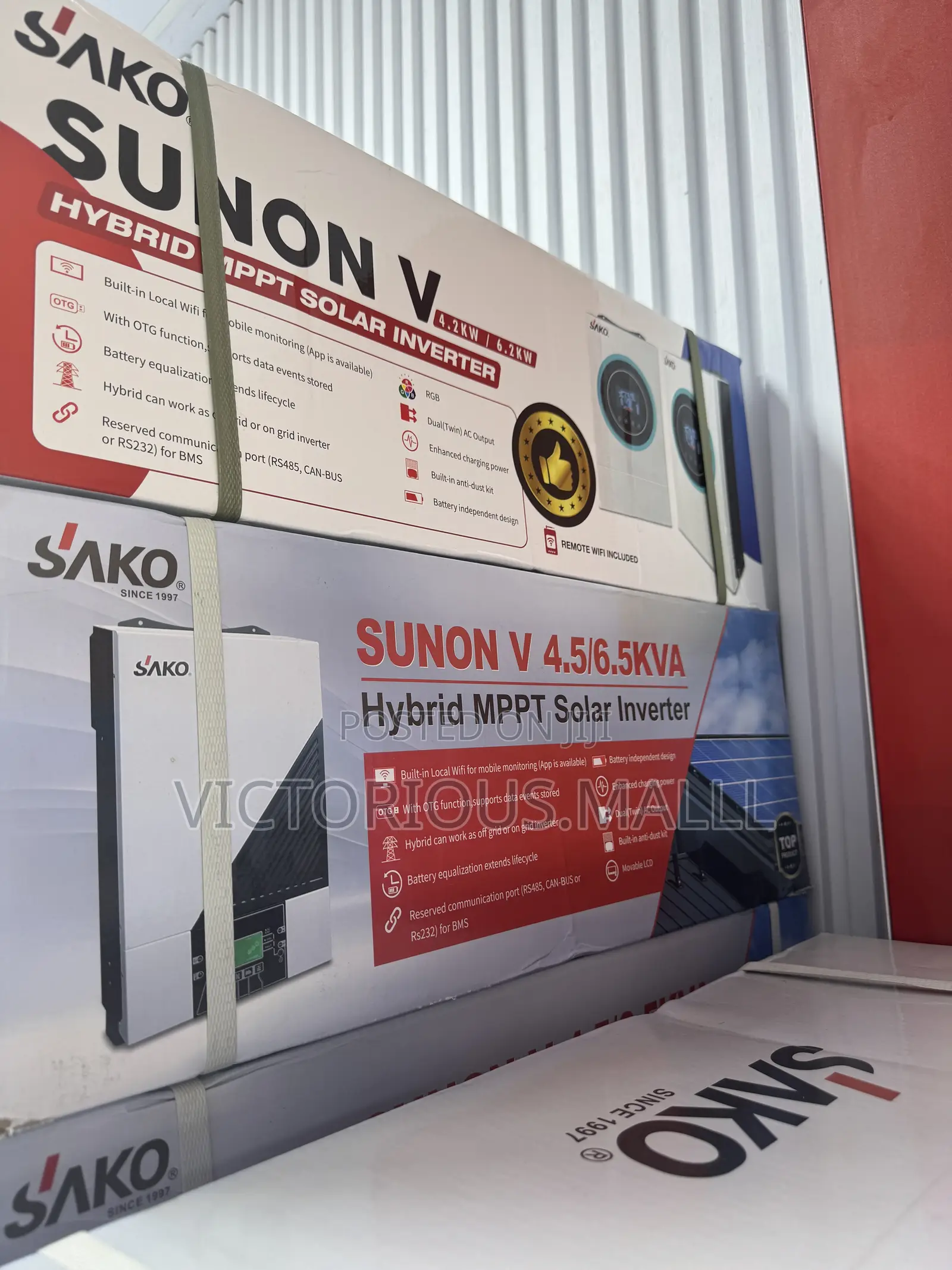 4.5kva Sako SUNON v Hybrid MPPT Solar Inverter