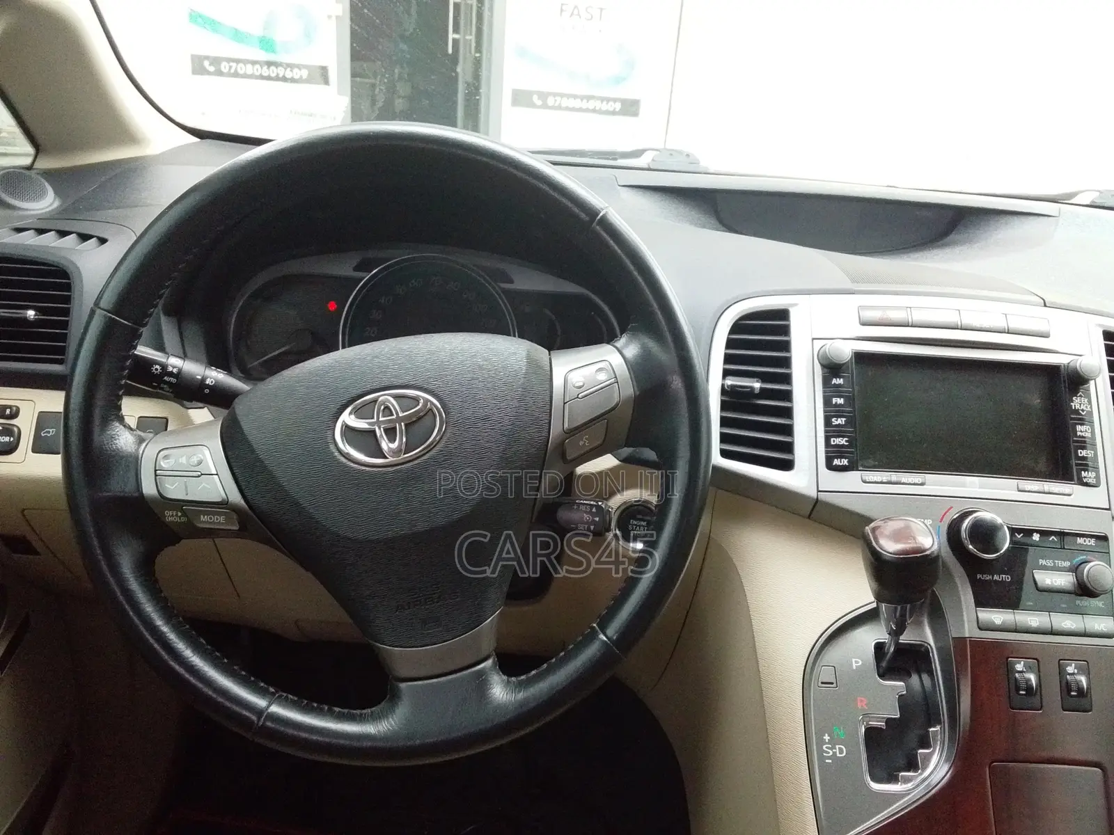Toyota Venza 2009 White