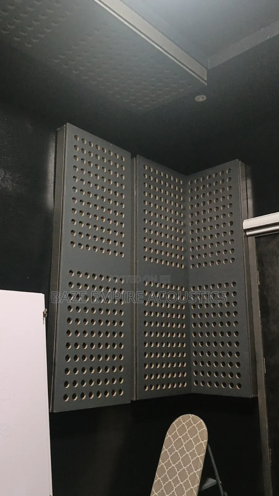 Diffused Acoustic Panels Studio Design